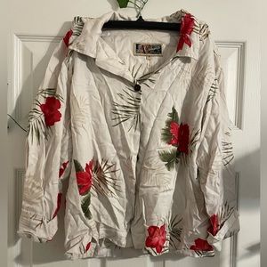 Vintage La Cabana Button up, M